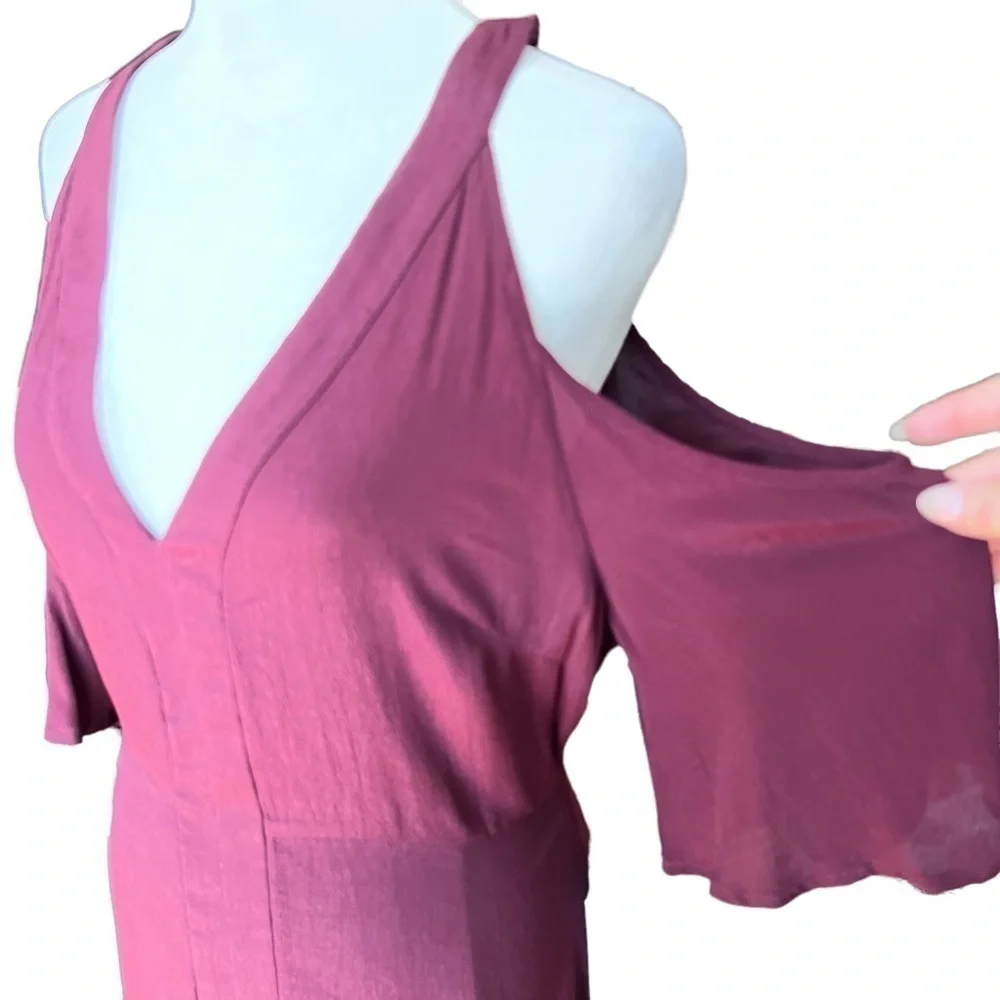 ASTR THE LABEL Cold Should Silk Mini Dress